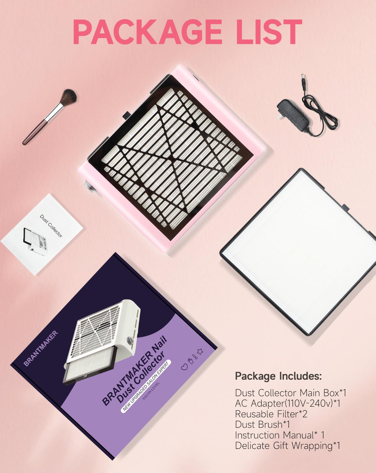BRANTMAKER packaging with accessories highlighting ready-to-use benefit