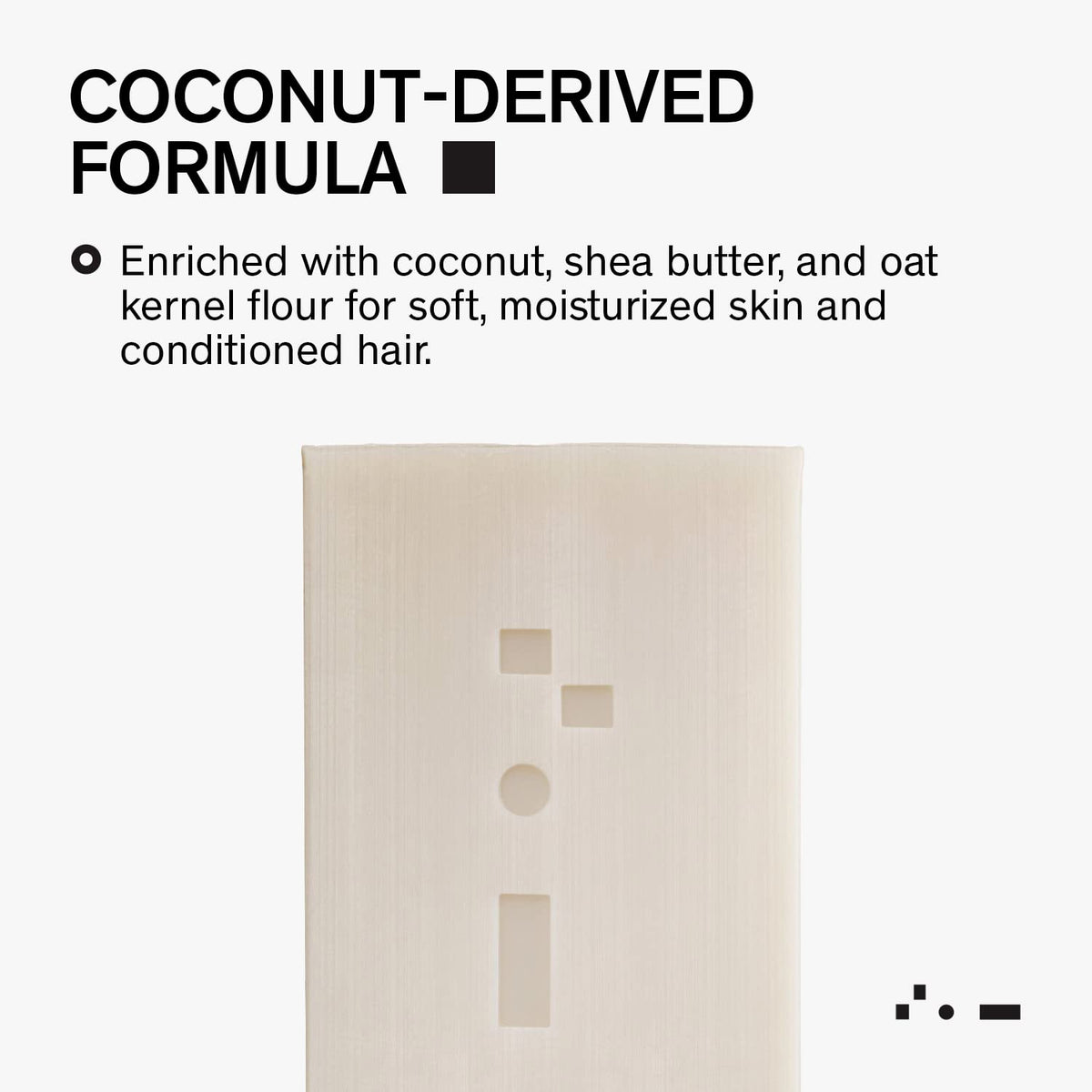 Bravo Sierra in-shower use with bar in hand demonstrating quick foam and efficient cleansing
