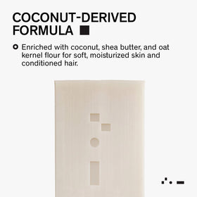 Bravo Sierra in-shower use with bar in hand demonstrating quick foam and efficient cleansing