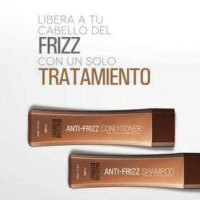 Brazilian Blowout lifestyle photo of smooth, frizz-free hair after using the set