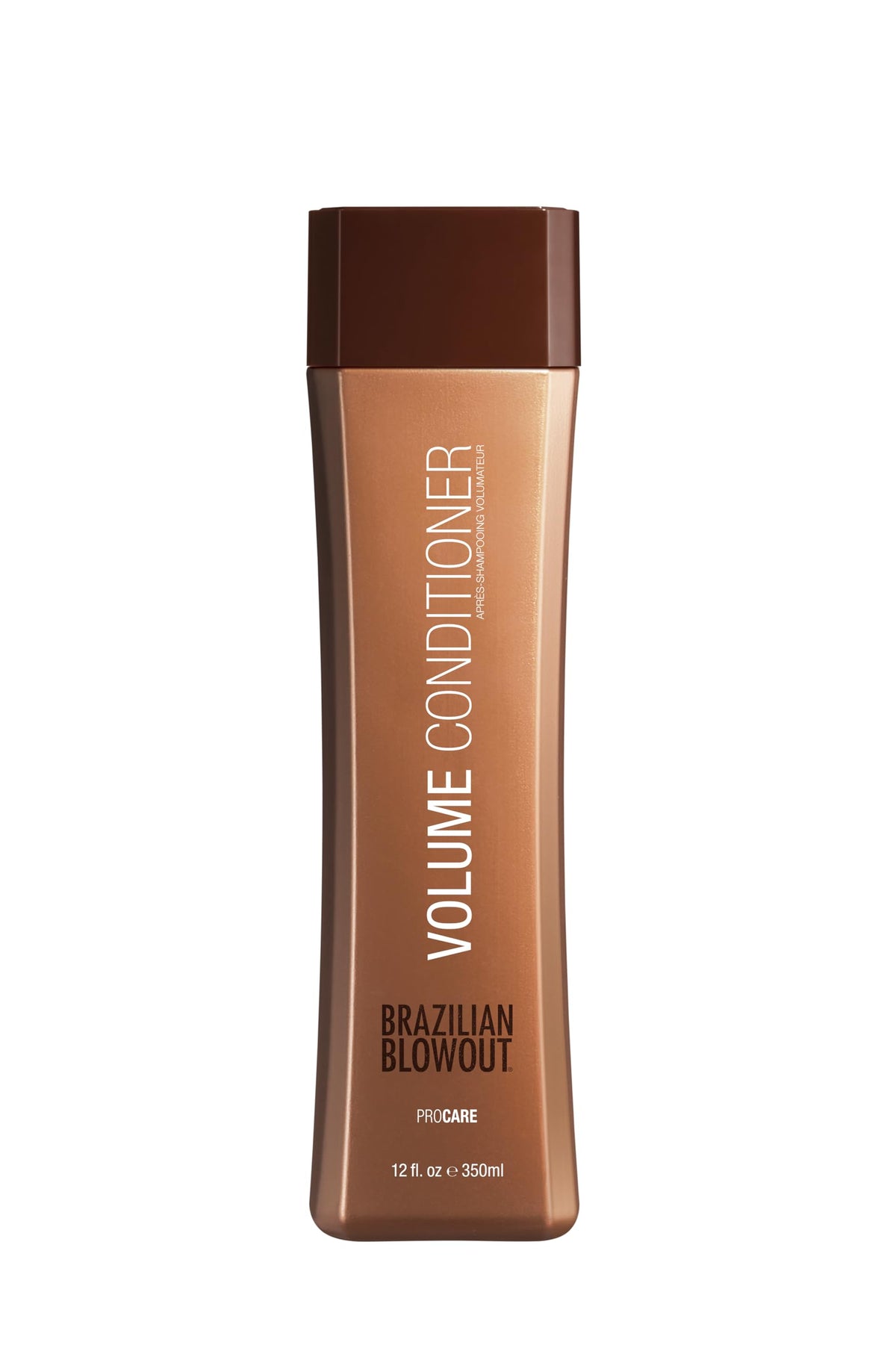 BRAZILIAN BLOWOUT front bottle showing label and lightweight benefit