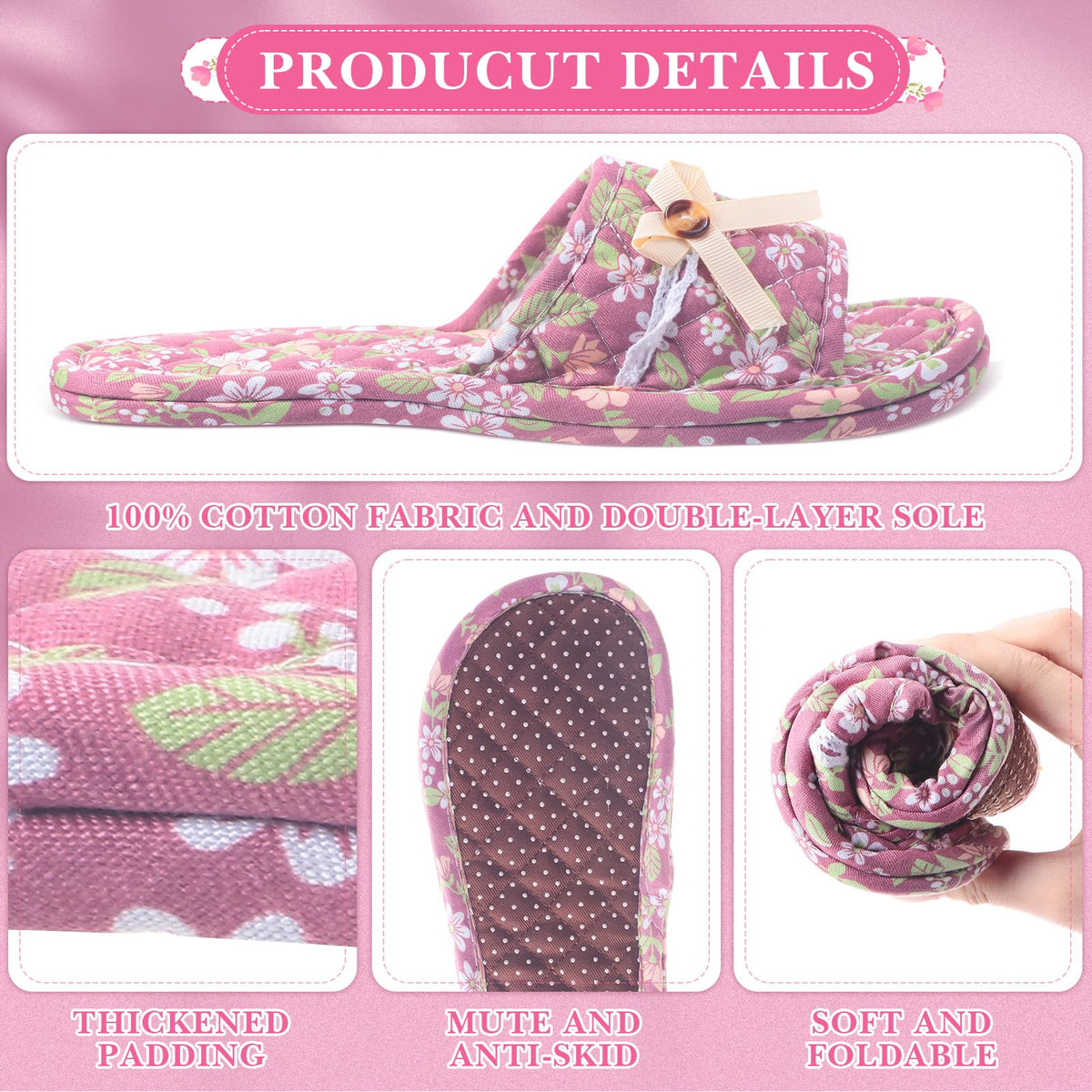 Breathffy slippers worn indoors demonstrating quiet, cushioned walking benefit