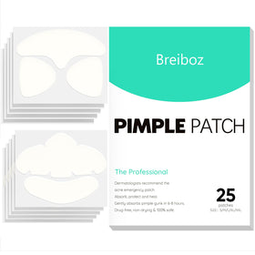 breiboz front packaging showing five-pack for full-face coverage and convenience
