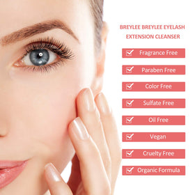 BREYLEE small cleaning brush detail for precise lash hygiene