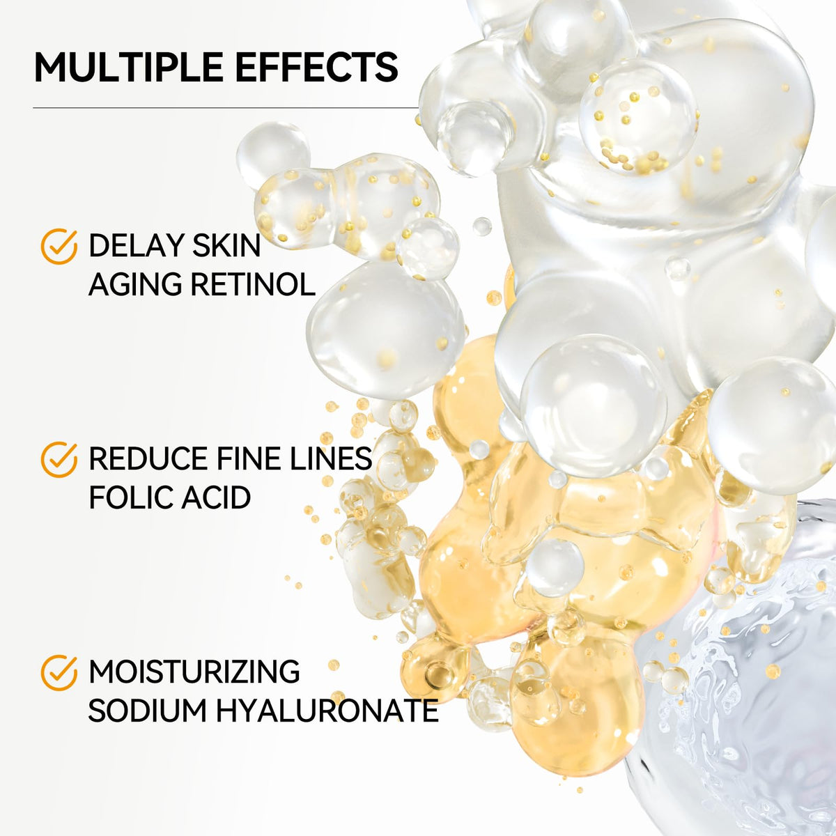 BREYLEE ingredient label close-up showing vitamin C, hyaluronic acid and vitamin E benefits