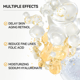 BREYLEE ingredient label close-up showing vitamin C, hyaluronic acid and vitamin E benefits