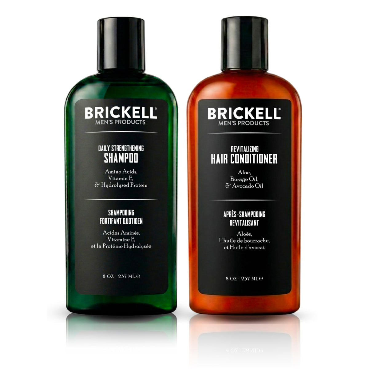 Brickell Men's Products front packaging showing set and benefits