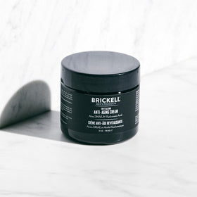 Brickell eye cream nozzle close-up for precise application and reduced product waste