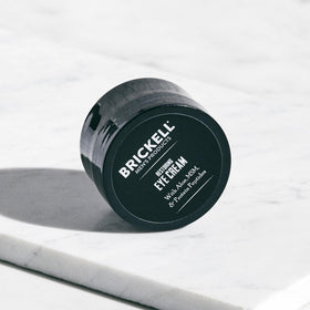 Brickell eye cream dispenser detail, precise application reducing product waste