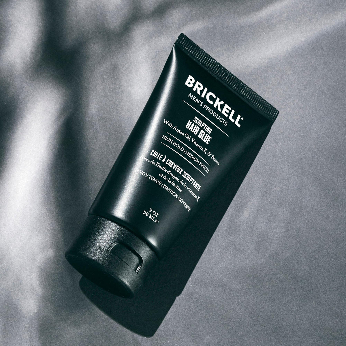 Brickell Men's Products texture close-up reveals smooth gel consistency and easy-to-distribute benefit