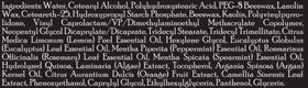 Brickell Men's Products raw ingredients display with argan oil and kaolin benefits visible