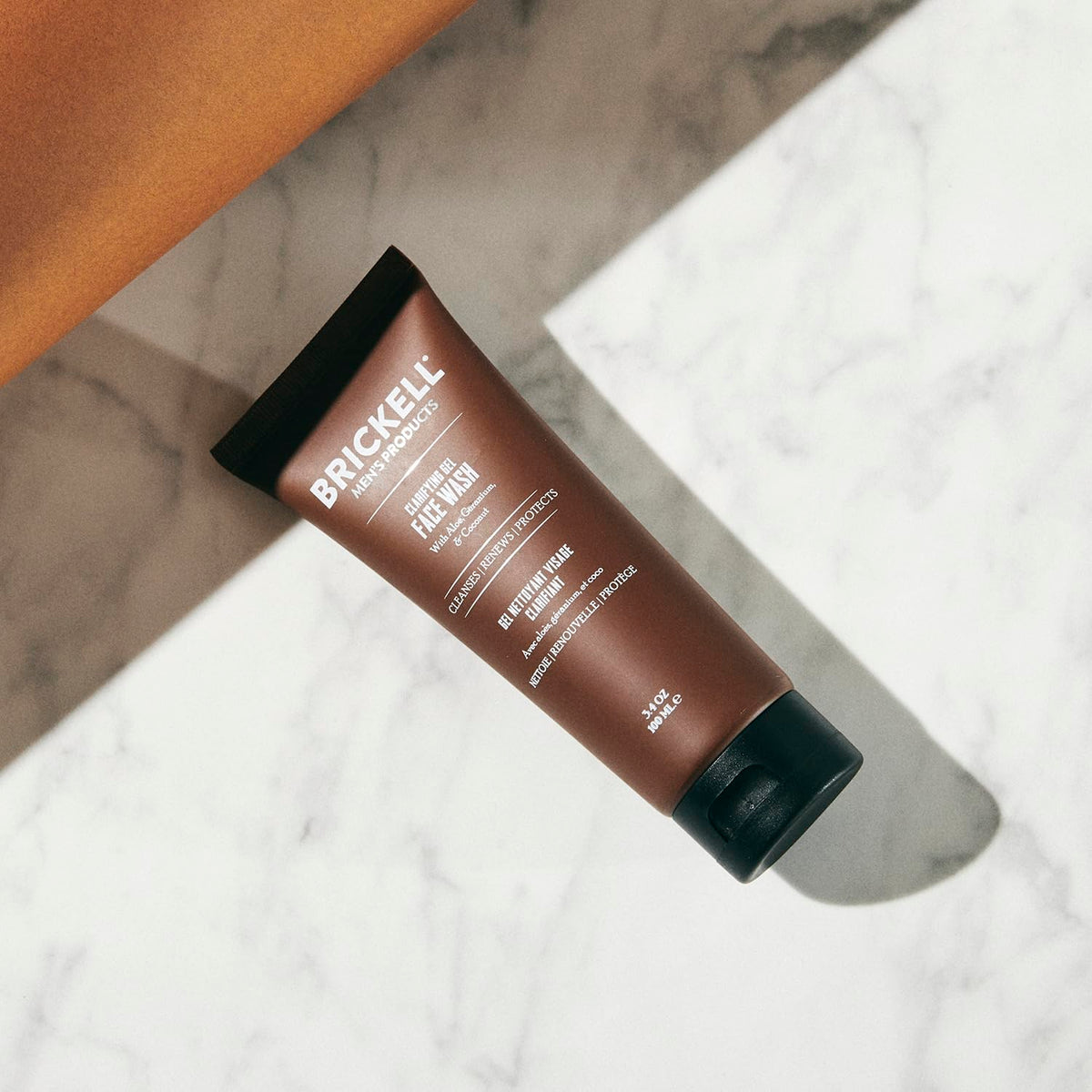 Brickell label detail highlighting key ingredients for informed purchase decisions