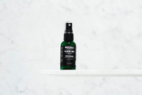 Brickell cucumber and mint close-up texture highlighting cooling botanical benefit