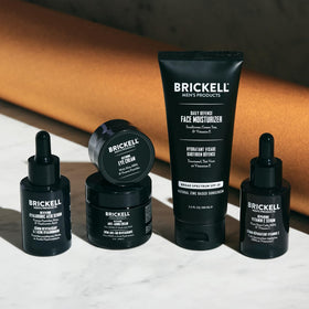 Brickell night cream texture spread on hand showing rich hydration and fast absorption benefit