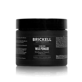 Brickell Men’s Products front jar view showing clean packaging and easy use benefit