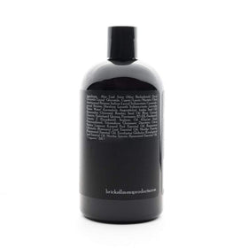 Brickell Men’s Rapid Wash in shower being used to cleanse hair and body