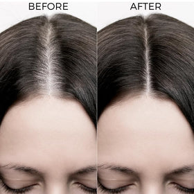 BRILLARE bottle label detail highlighting natural ingredients and clean formula benefit