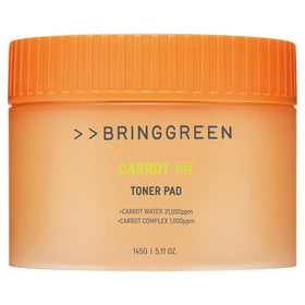 BRING GREEN front packaging showing 60-count pads and product benefits