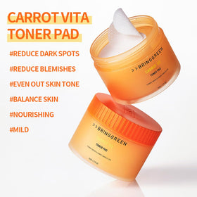 BRING GREEN single pad texture soaked in watery essence for gentle exfoliation