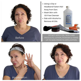 Bring It Up application step-by-step demonstrating easy, quick placement