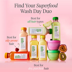 Briogeo jar staged on bathroom shelf in lifestyle scene showing routine-ready use