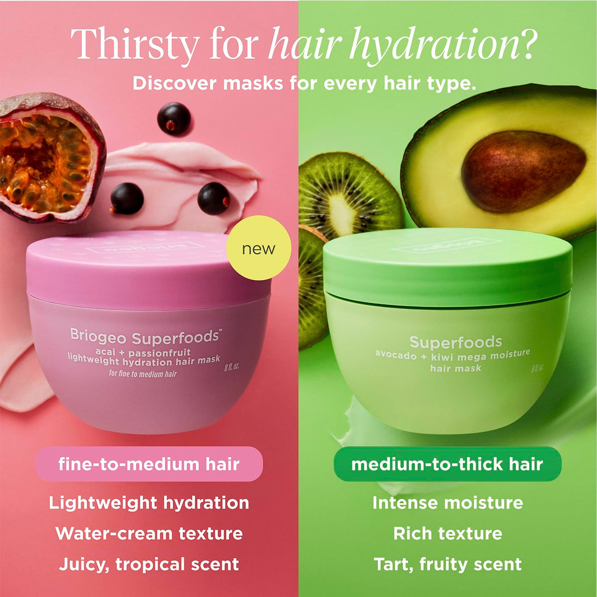 Briogeo travel-sized mask with toiletries implying convenience for trips