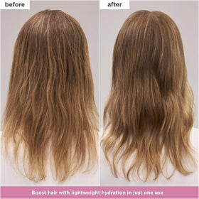 Briogeo in-shower application demonstrating easy spread and quick absorption
