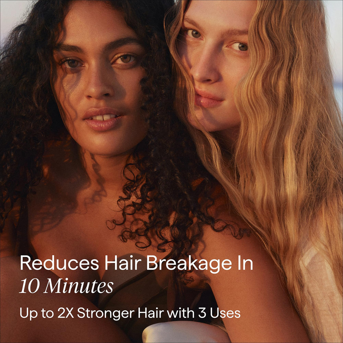 Briogeo before after ends showing reduced breakage and improved smoothness