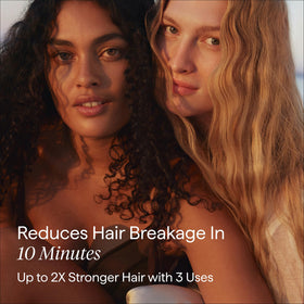 Briogeo before after ends showing reduced breakage and improved smoothness