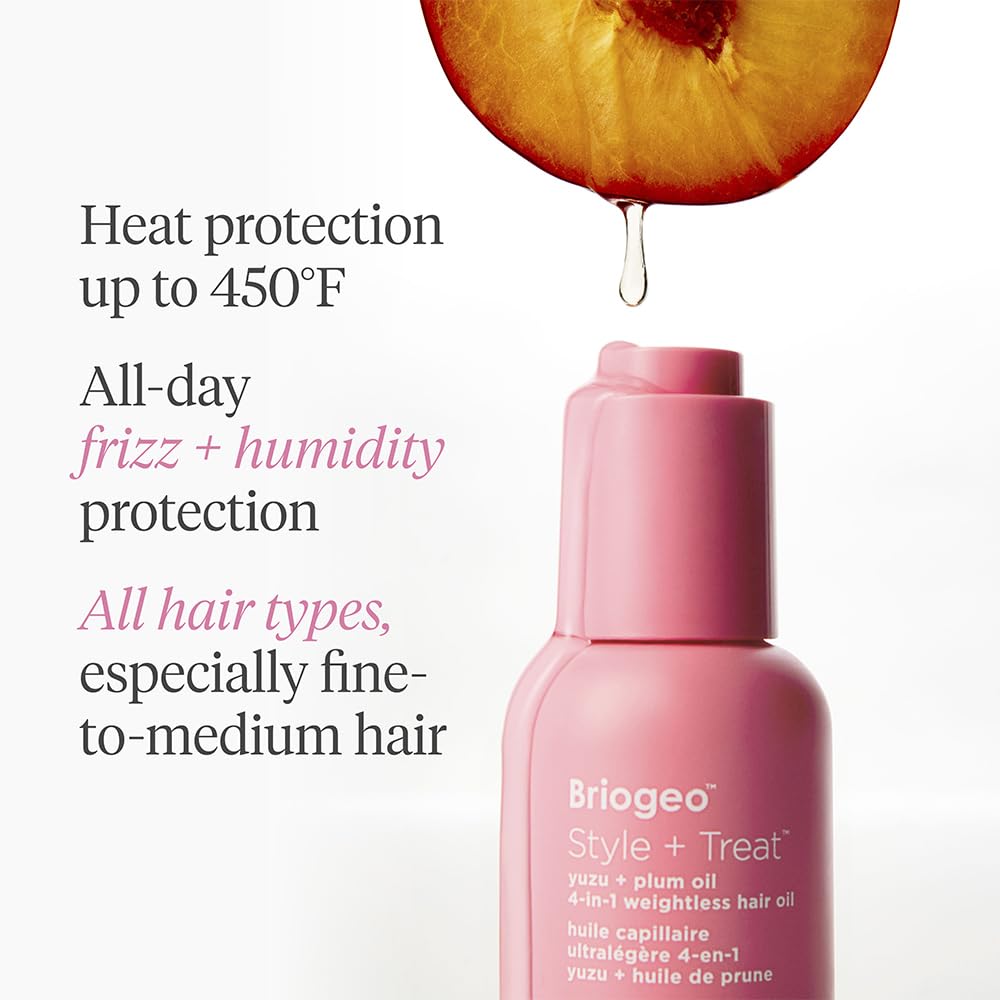 briogeo before and after image showing frizz reduction and improved smoothness