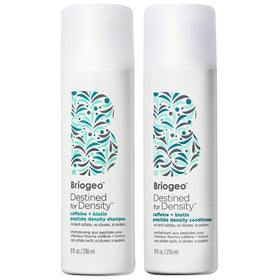 Briogeo duo front packaging showing both bottles and benefits
