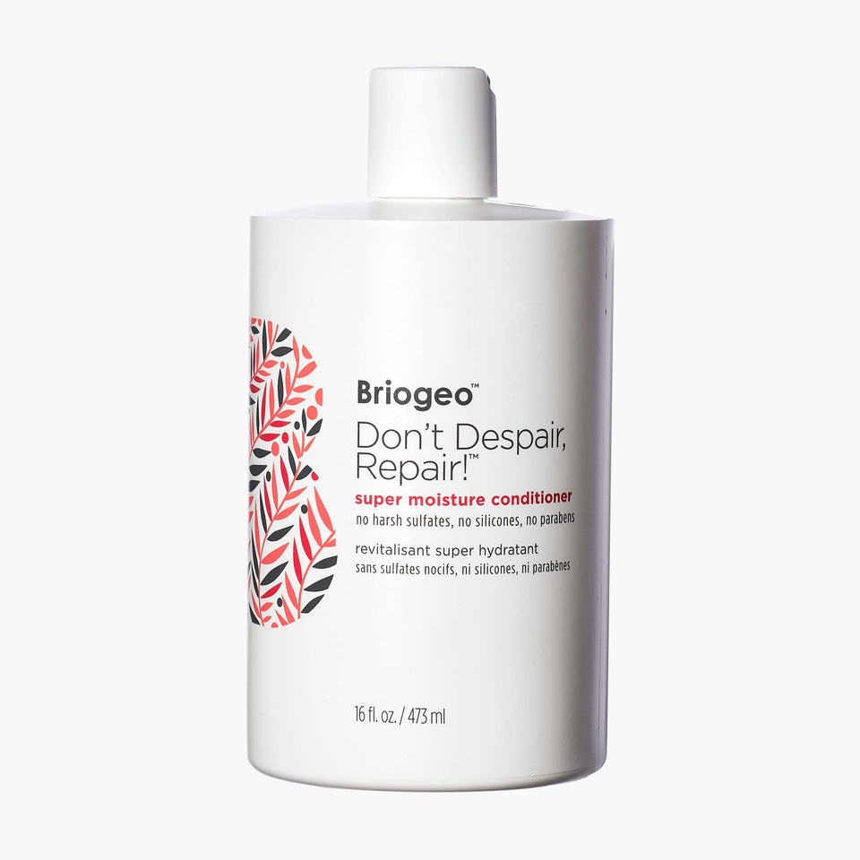 Briogeo front packaging 16oz showing full bottle and label benefit