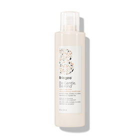 Briogeo front packaging showing aloe and oat benefits for sensitive scalp