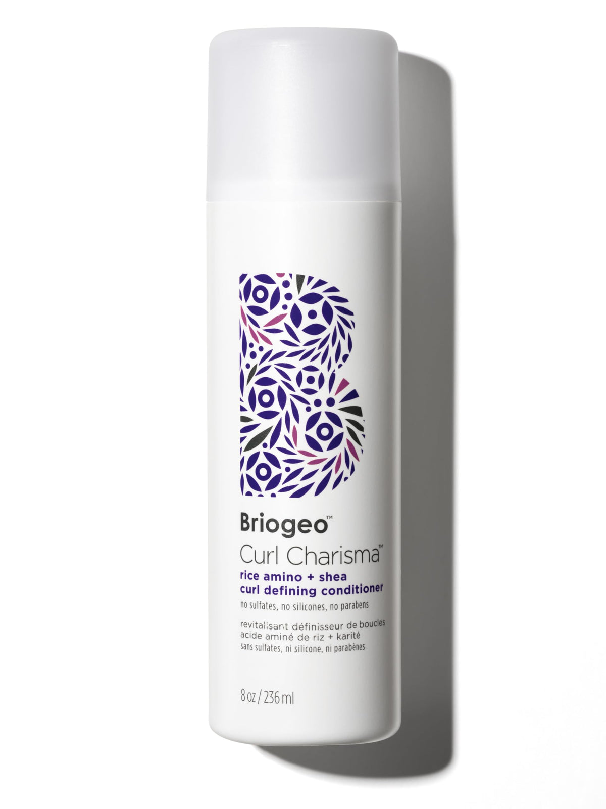 Briogeo front packaging showing conditioner benefits and size