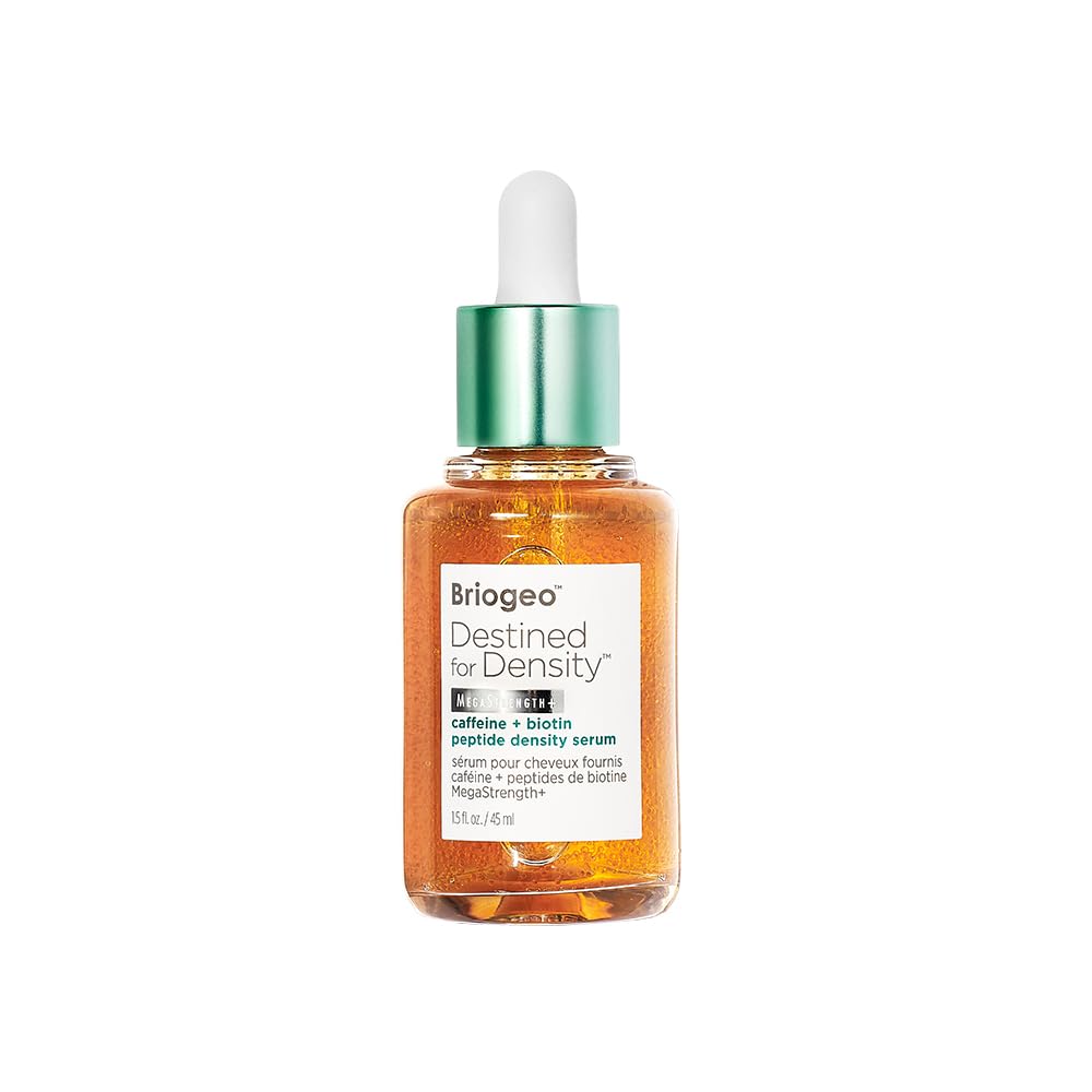 Briogeo front packaging showing clean density serum and benefits