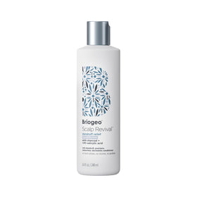 Briogeo front packaging showing bottle and label for quick identification and benefit