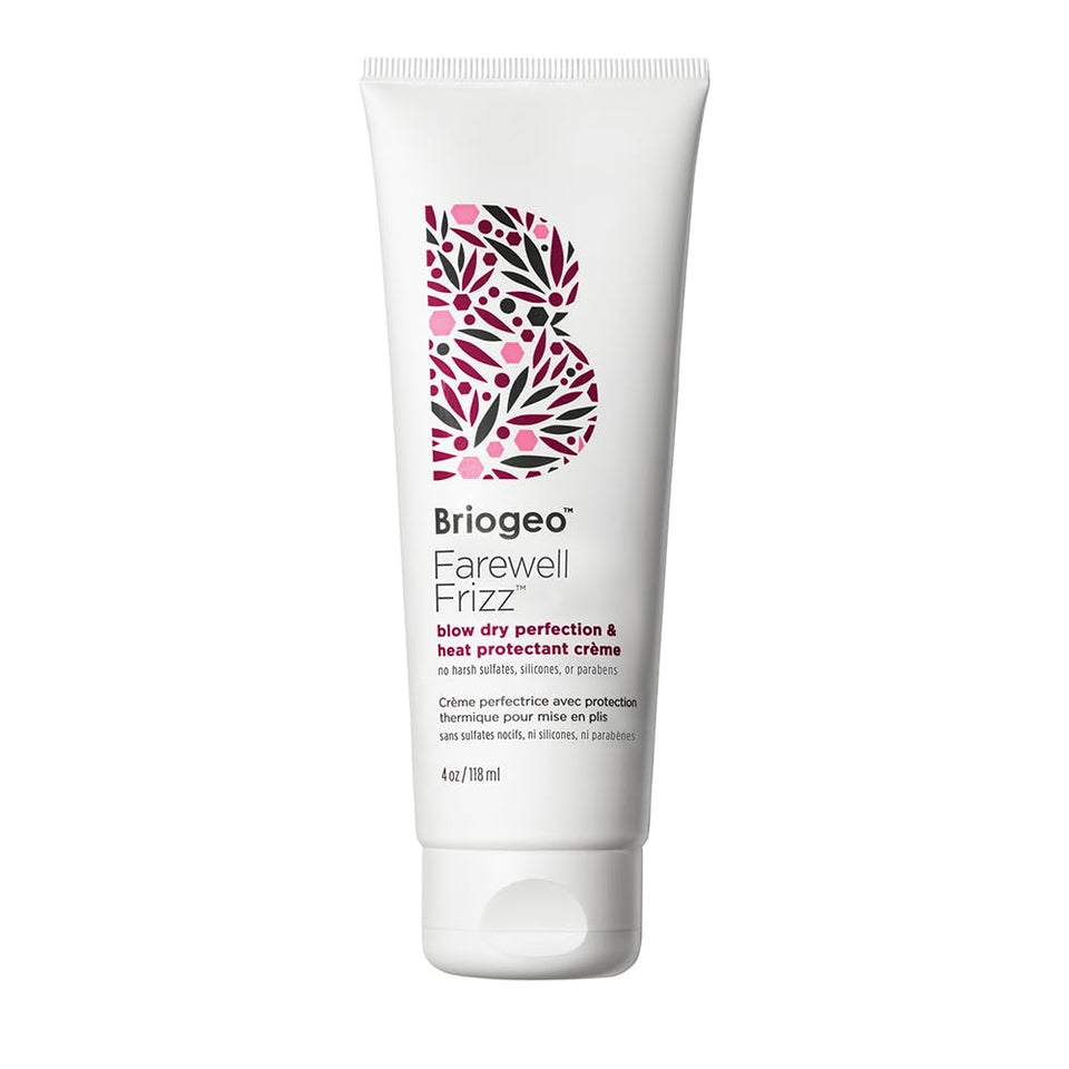 Briogeo front packaging showing 4 oz tube and brand readability for clear identification