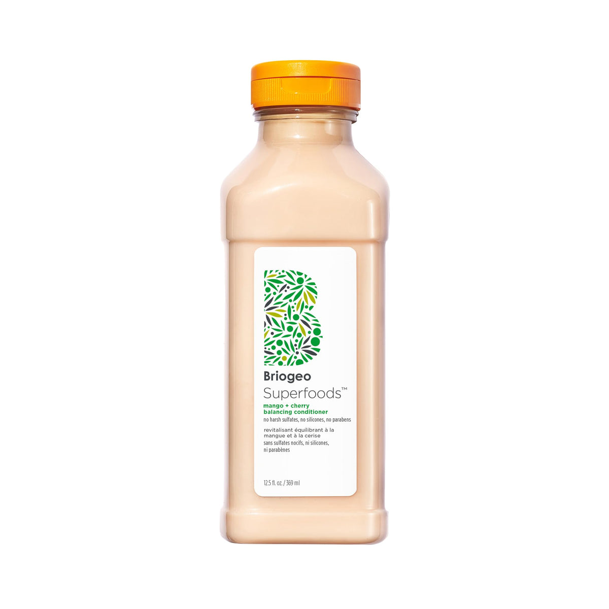 Briogeo front packaging showing bottle and product name for easy identification