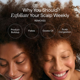 briogeo scalp application with brush showing targeted exfoliation benefits