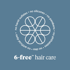 Briogeo serum absorbing into scalp illustrating non-greasy hydration