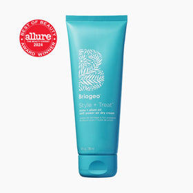 briogeo close-up of cream texture highlighting lightweight lotion