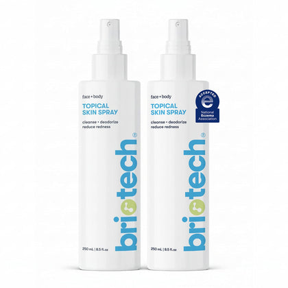 BRIOTECH front packaging showing two 8.5 oz bottles and product clarity