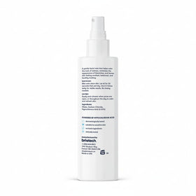 BRIOTECH Renew placed on bathroom shelf illustrating easy integration into skincare routines