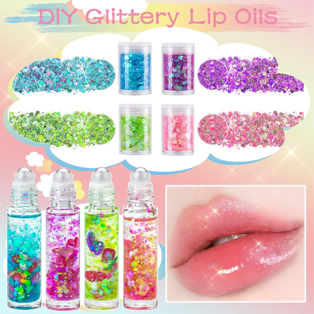 BRIPATI oil base pouring to show silky texture and moisturizing effect