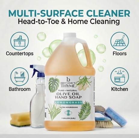 Brittanie's used for dishwashing showing grease-cutting plant-based power