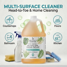 Brittanie's used for dishwashing showing grease-cutting plant-based power