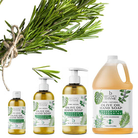 Brittanie's Thyme used in shower as body wash demonstrating versatility