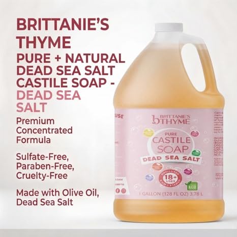 Brittanie's Thyme pouring texture close-up highlighting smooth liquid consistency