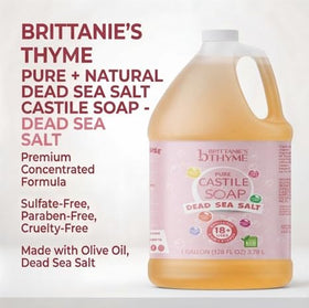 Brittanie's Thyme pouring texture close-up highlighting smooth liquid consistency