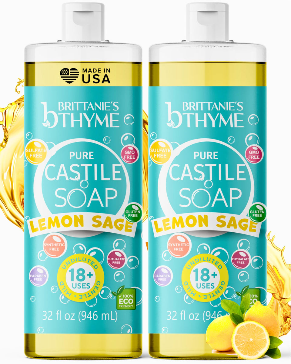 Brittanie's Thyme front packaging showing clear label and volume benefit